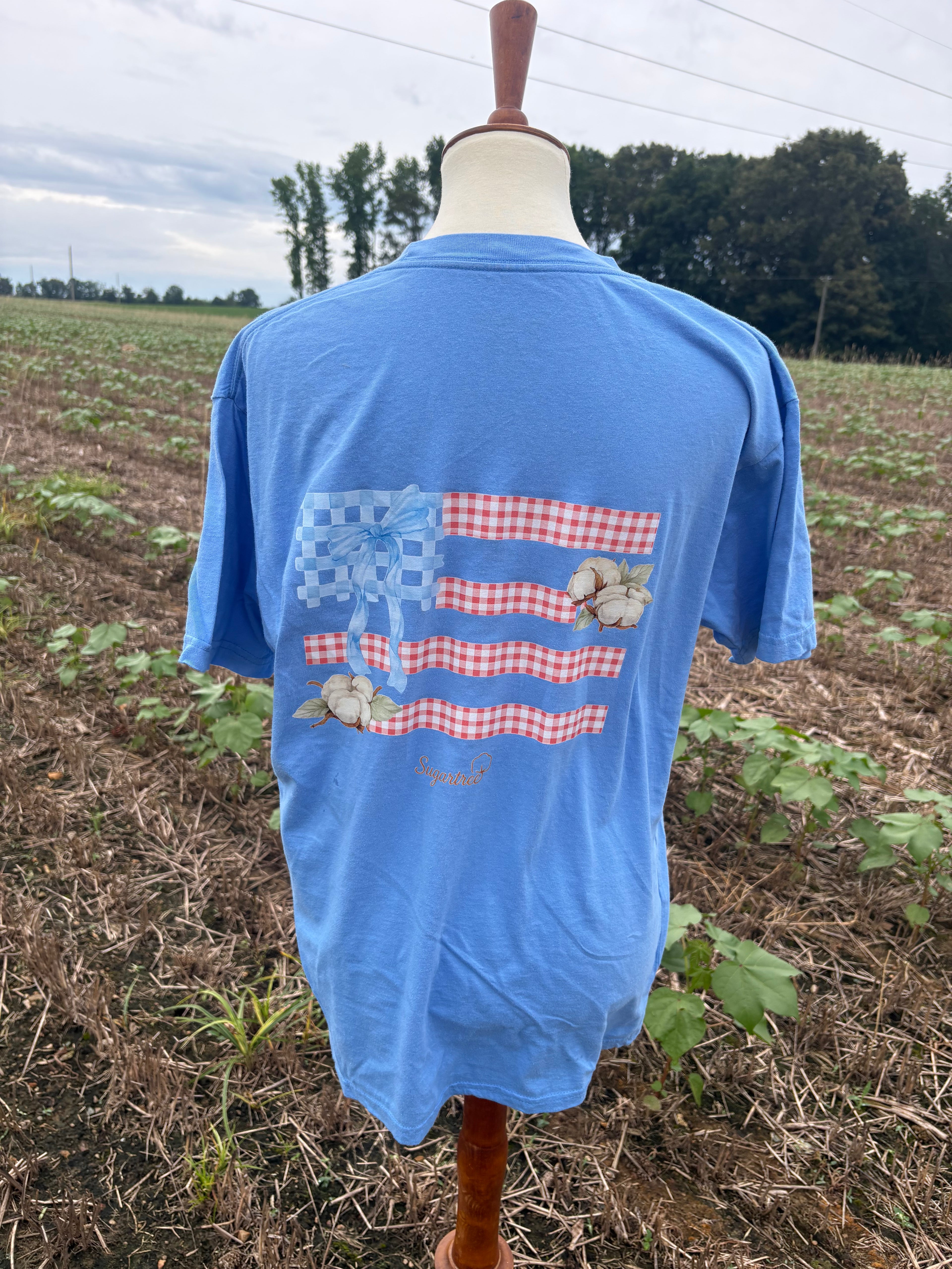 Limited Edition Gingham Glory Pocket Tee