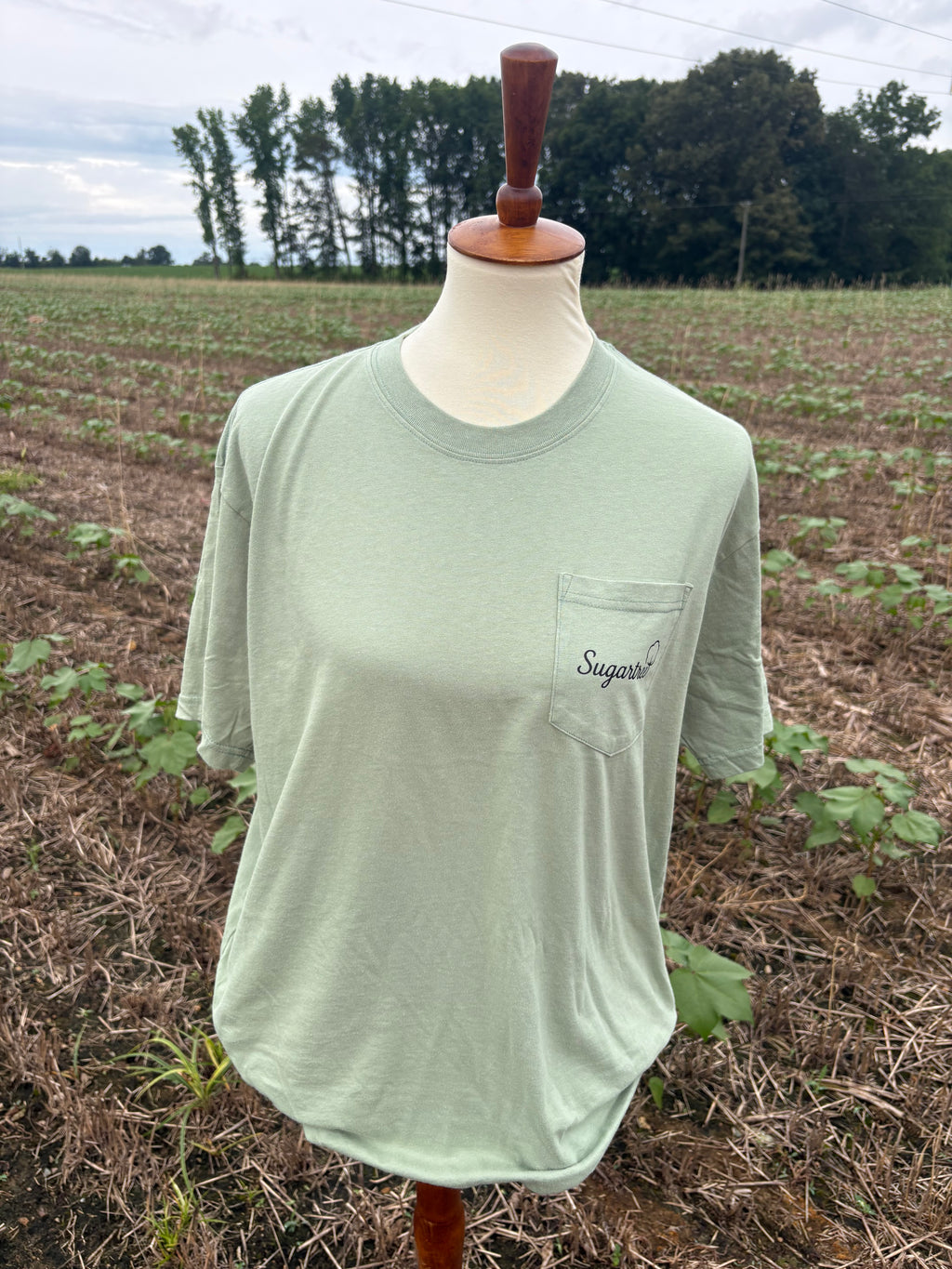 "Support American Cotton Farmers" Pocket Tee