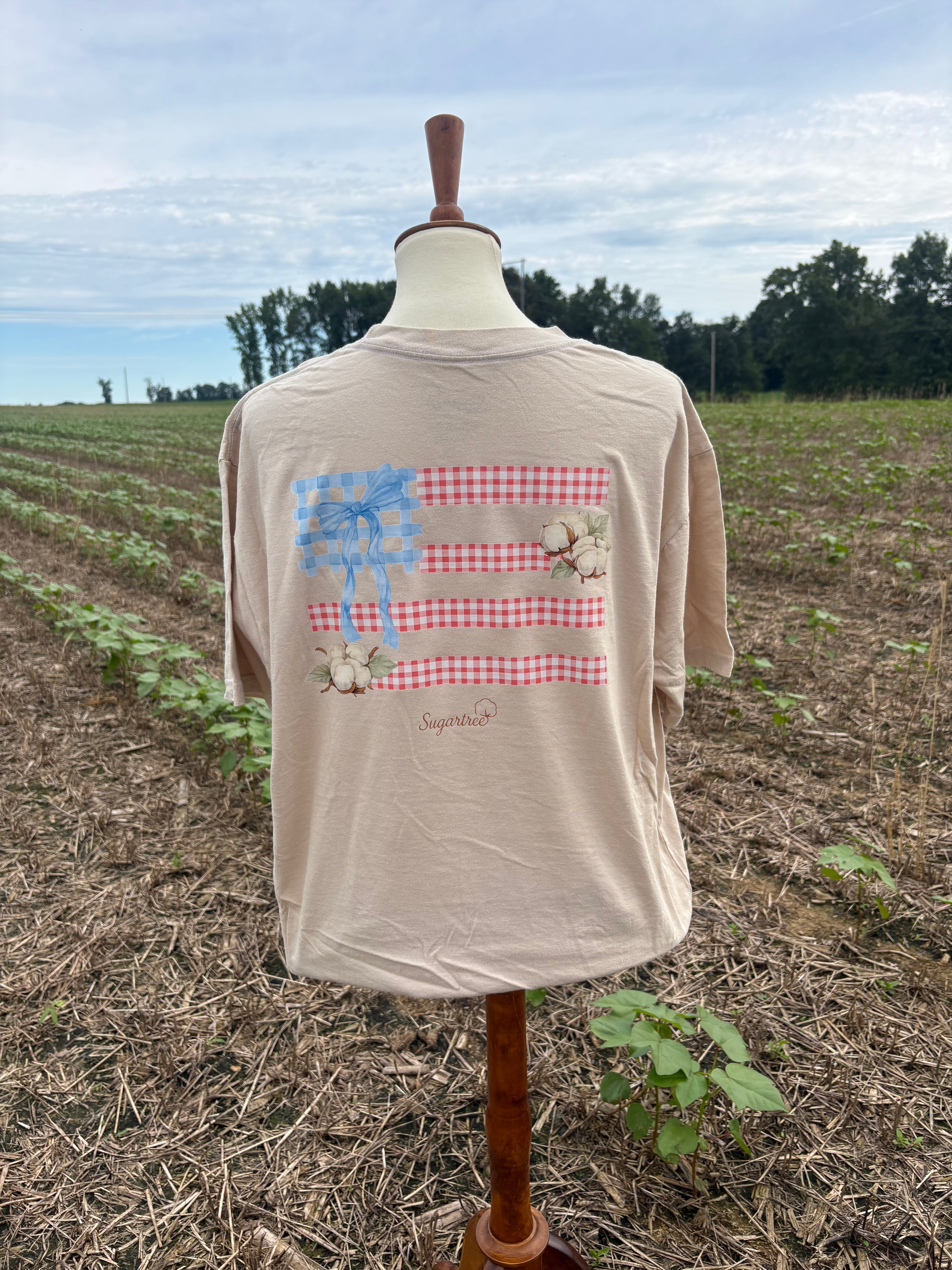 Limited Edition Gingham Glory Pocket Tee