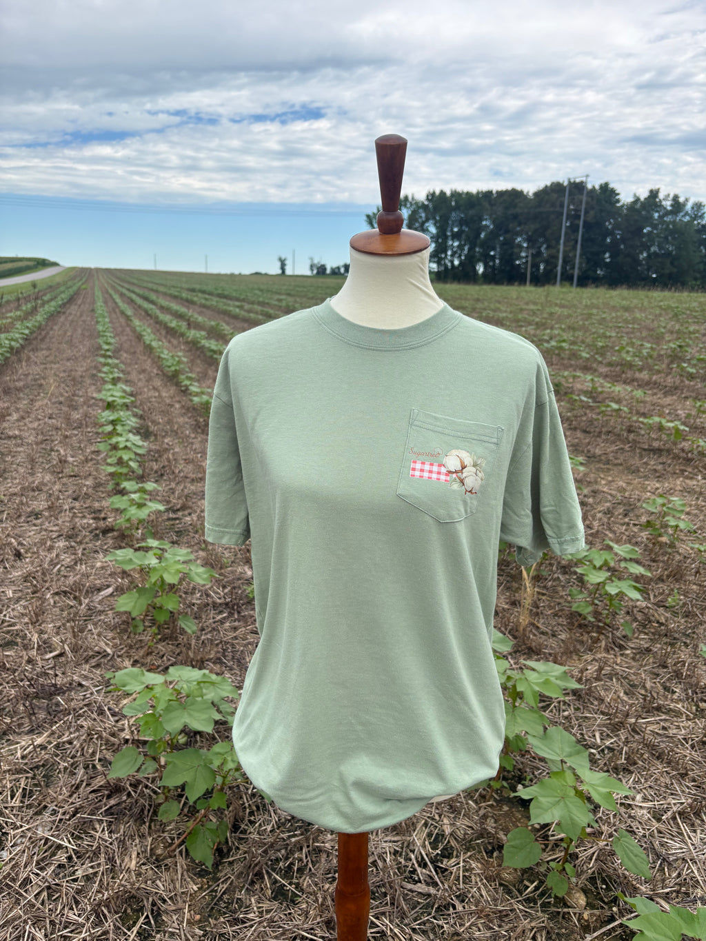 Limited Edition Gingham Glory Pocket Tee
