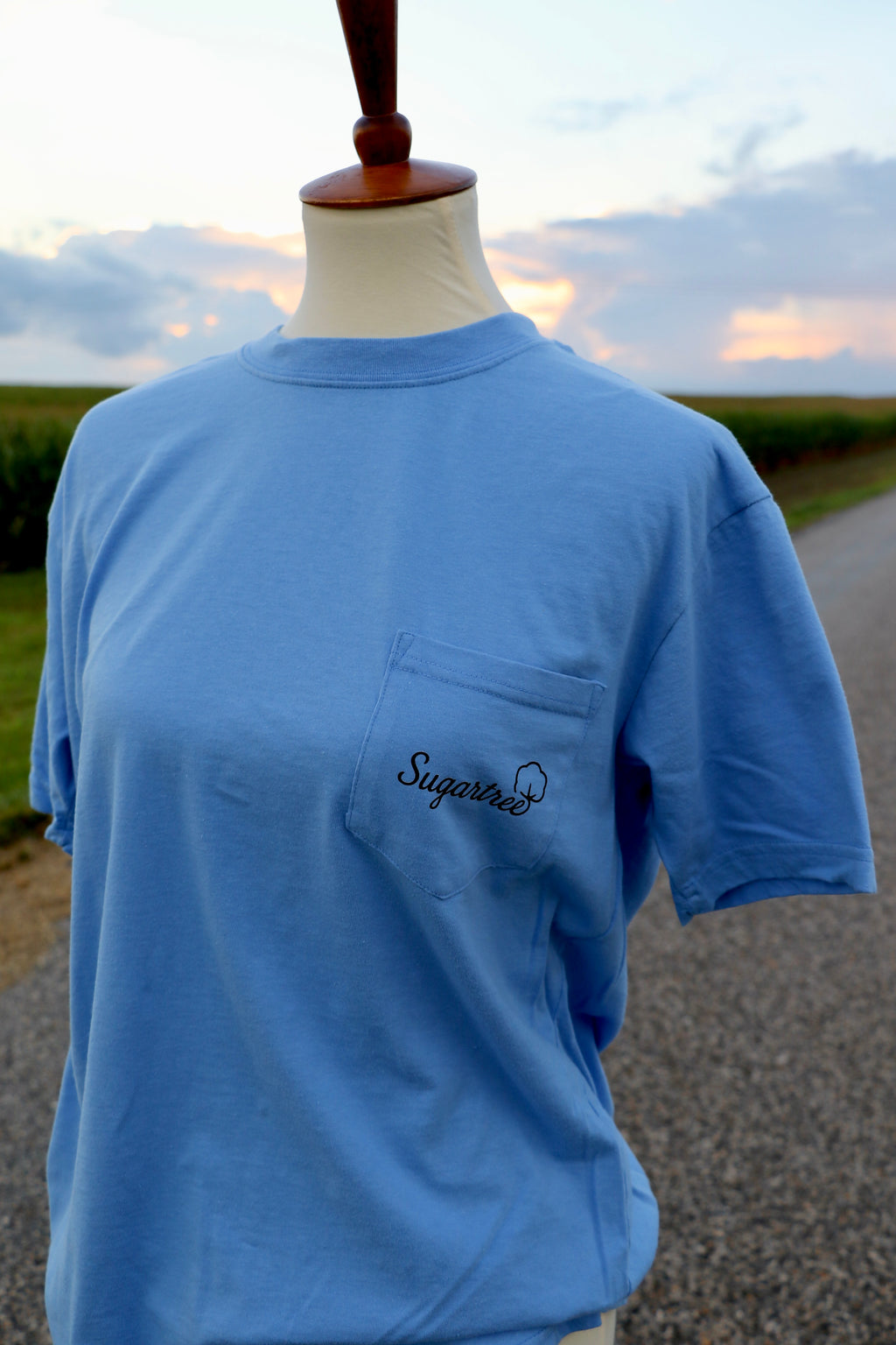 "This shirt was grown in Tennessee" Pocket Tee