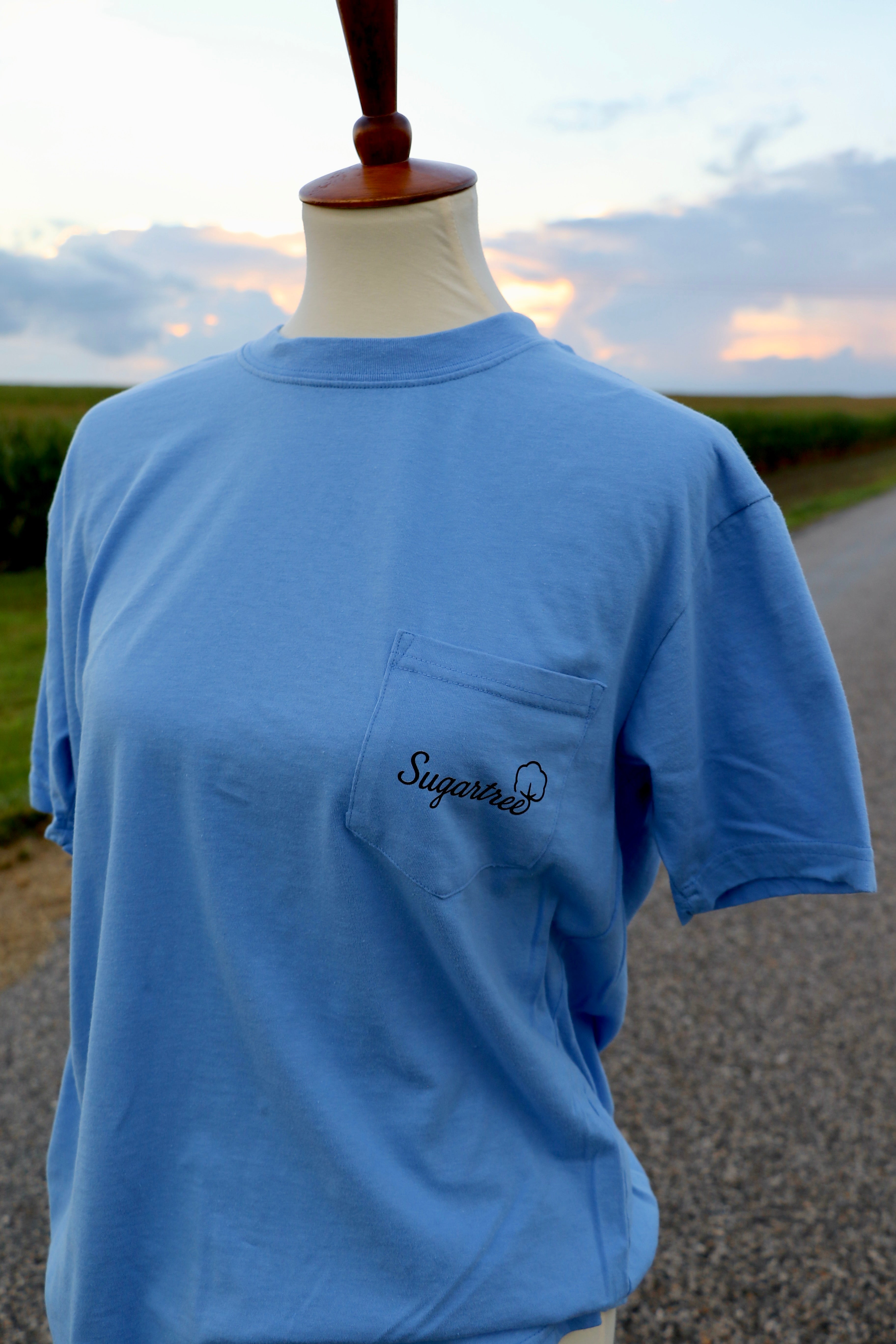 "This shirt was grown in Tennessee" Pocket Tee