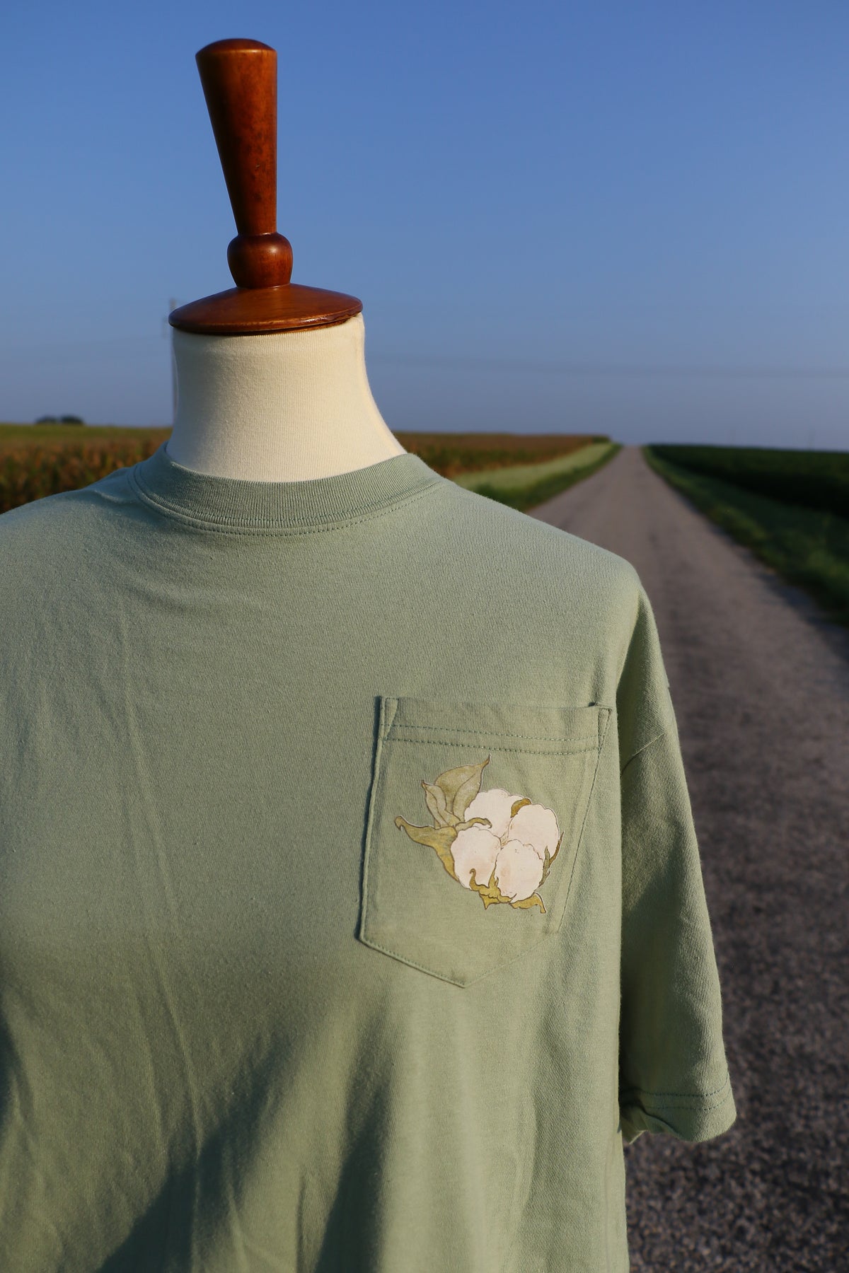 Fiber with a Focus Pocket Tee