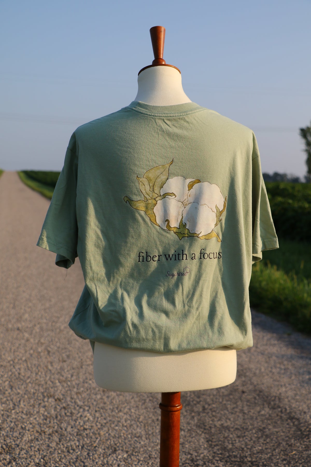 Fiber with a Focus Pocket Tee