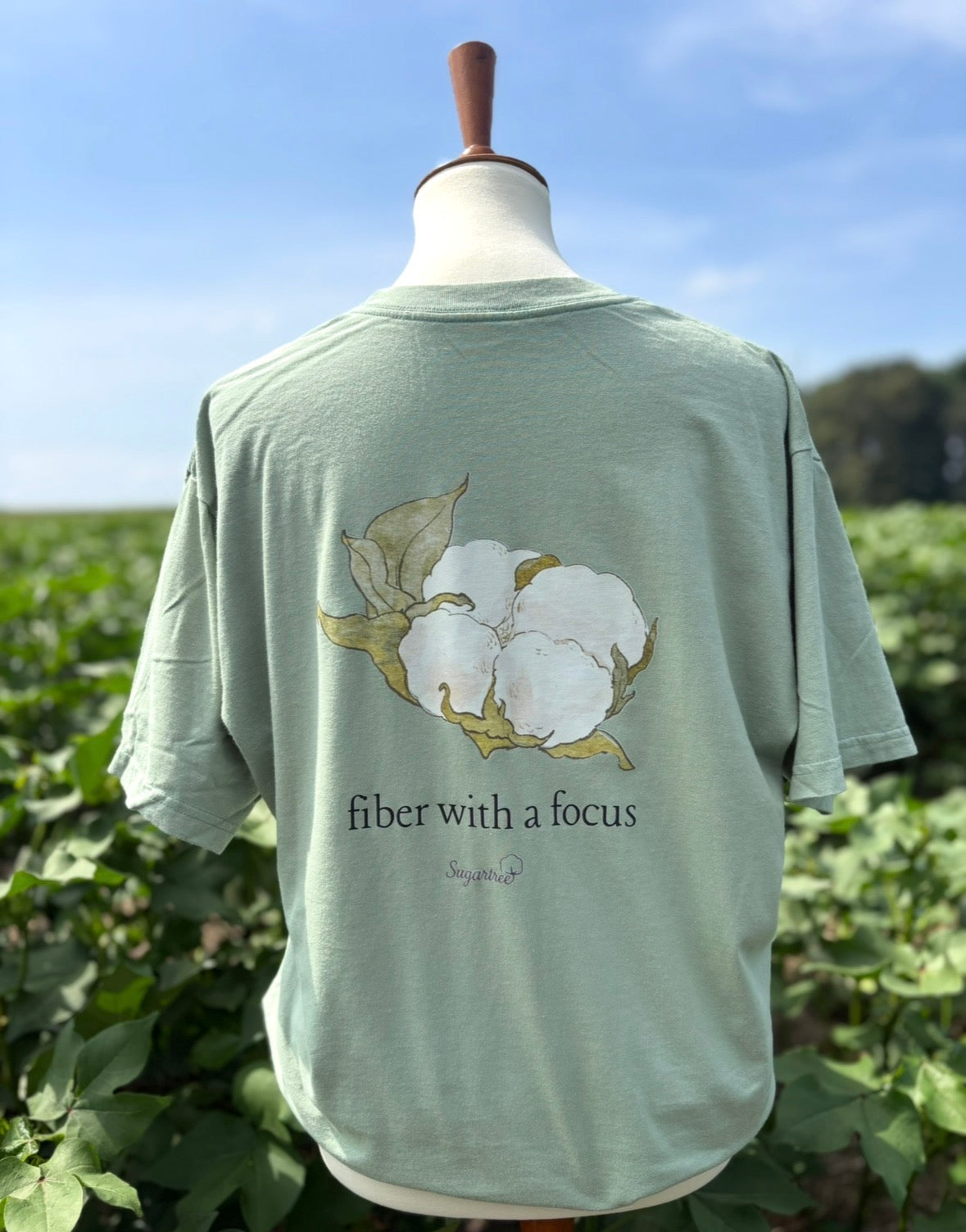 Fiber with a Focus Pocket Tee